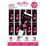 Besame Cosmetic Besame Topical Krem 10ML - 10lu Paket acı azaltıcı anestezi krem Lazer Epilasyon Ağda Dolgu Prp Kalıcı Makyaj
