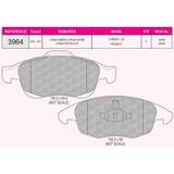 BESER 3964 Fren Balatası Ön 5008 09- Partner 08- Partner Tepee 08- / C4 Picasso 06- C4 10- Ds4 11- Ds5 11- Berlingo 08-