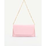Beshora Matias Zincir Askılı Kadın El ve Omuz Çantası – Şık Portföy Clutch - Pembe