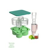 Besify Quencher 20-30-40 Oz Aksesuar 4 Bölmeli Kapaklı Silikon Buz Kalıbı