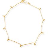 Besign Jewellery Esrarengiz Güzellik Tasma Kadın Kolye - Altın - Standart