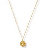 Besign Jewellery Mini Arı Bronz Üzeri Altın Kaplama Kadın Kolye - Standart