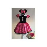 Beşik Kostüm Kız Çocuk Pembe Mini Mouse Kostümü