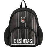 Beşiktaş 2 Bölmeli İnce Çubuklu Suni Deri Anaokulu Okul Sırt Çantası (25353)