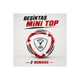 Beşiktaş 2026 Yeni Koleksiyon Playline Mini Serisi Lisanslı 32 Panel Dikişli 2 Numaralı Mini Çocuk Futbol Topu