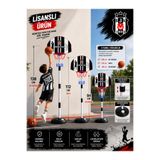 Beşiktaş 2026 YENİ SEZON LİSANSLI BASKETBOL POTA SETİ 138*112*84 CM 3 SEÇENEKLİ KULANIM AYAKLI POTA