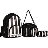 Beşiktaş 24352 Lisanslı Okul Sırt Çantası 4'lü Set