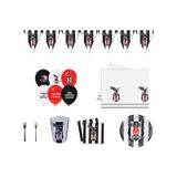 Beşiktaş 8 Kişilik Doğum Günü Süsleri Parti Malzemeleri