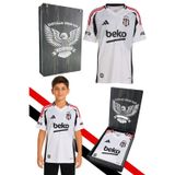 Beşiktaş ADİDAS BJK BEYAZ ÇOCUK FORMA BJK 3 JSY Y LAZER KUTU HEDİYELİ