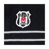 Beşiktaş Arma Lisanslı DÜZ%100 Pamuk Yüz Havlusu, Siyah, 50X90 cm - Option-1