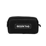 Beşiktaş Baskı Detaylı Siyah Kalem Çantası 26346