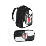 Beşiktaş Beşiktaş Official Lisanslı BJK 1903 Logolu Sırt Çantası+Kalem Kutusu 253Set63 kbest253set62