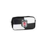 Beşiktaş Beşiktaş Official Lisanslı Fermuarlı İki Bölmeli BJK 1903 Logo Desenli Suni Deri Kalem Kutusu 25363
