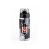 Beşiktaş BJK Logolu Lisanslı Okul Suluğu, 500 ml, Pipetli Düğmeli Koruyucu Kapaklı, Çok Renkli