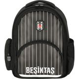 Beşiktaş Çubuk Desenli Suni Deri Okul Sırt Çantası 25352 - -- - 1 Adet