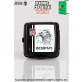 Beşiktaş "dekomus Cep Defteri Hediyeli" Lisanslı 2 Katlı Beslenme Kutusu / Lunch Box