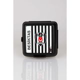 Beşiktaş "DEKOMUS CEP DEFTERİ HEDİYELİ" LİSANSLI BEŞİKTAŞ 2 KATLI BESLENME KUTUSU / LUNCH BOX - 1 - Siyah