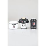 Beşiktaş DEKOMUS İLE LİSANSLI 3'LÜ KALEMTRAŞ SETİ SİLGİLİ FORMA TASARIMLI KALEMTRAŞ,AIRPODS KALEMTRA