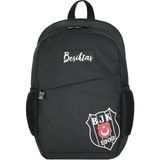 Beşiktaş Gümüş Logo Detaylı Comfort Sırt Çantası 25334 Beşiktaş Okul Çantası - 0 - Siyah - 34x41x18