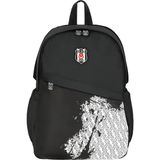 Beşiktaş Gümüş Logo Detaylı Sırt Çantası