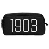 Beşiktaş İki Gözlü Erkek Çocuk 1903 Baskılı Siyah Okul Kalem Çantası/Kalemlik - 26329