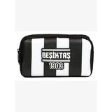 Beşiktaş İki Gözlü Erkek Çocuk Beşiktaş 1903 Baskılı Siyah - Beyaz Okul Kalem Çantası/Kalemlik - 26360