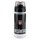 Beşiktaş İnce Çubuk Desenli 500 Ml Okul Ve Günlük Matara/Suluk - Pipetli - 25371