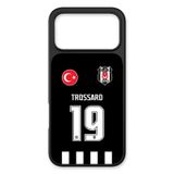Beşiktaş Leandro Trossard Forma iPhone 18 Pro Kılıf (Cam) - Lisanslı Orijinal