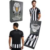 Beşiktaş Lisanslı 25/26 Siyah Beyaz Çubuklu Forma Uv Kutu Hediyeli