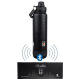 Beşiktaş Lisanslı 650ml Şarjlı Bluetooth Hoparlörlü Rahat İçim Ağızlı Büyük Kulplu SUS304 Paslanmaz Çelik Termos Mug 8 Saat Sıcak 10 Saat Soğuk