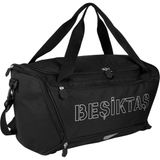 Beşiktaş Lisanslı Büyük Spor ve Seyahat Çantası - 24397 - Siyah - Beyaz