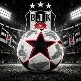 Beşiktaş Lisanslı Futbol Topu No:5 430 Gr Dayanıklı Dikişli Profesyonel Top
