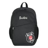 Beşiktaş Lisanslı Gümüş Logo Detaylı Comfort Okul Sırt Çantası 25334