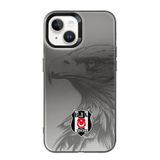 Beşiktaş LİSANSLI IPHONE 15 KARTAL LOGO TELEFON KILIFI "DEKOMUS CEP DEFTERİ HEDİYELİ"