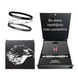 Beşiktaş Lisanslı Kartal Ahşap Kutulu Bileklik