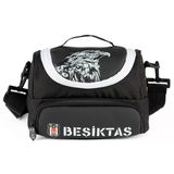 Beşiktaş Lisanslı Kartal Baskılı İki Gözlü Erkek Çocuk Okul Beslenme Çantası - 25392