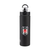 Beşiktaş Lisanslı Matara, Siyah Tritan Okul Suluğu, Spor Su Şişesi, Erkek Çocuk Tritan Matara 630ML 25387