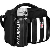 Beşiktaş Lisanslı Me Collectıon Çubuklu Okul Beslenme Çantası 24354 - Siyah - Beyaz