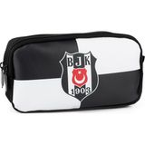 Beşiktaş Official Lisanslı Fermuarlı Iki Bölmeli Bjk 1903 Logo Desenli Suni Deri Kalem Kutusu 25363