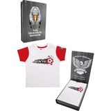 Beşiktaş Orijinal Beyaz Bebek T-Shirt Kişiye Özel Hediyelik Ahşap Kutulu - Kırmızı - Beyaz - 6 - 9 Ay