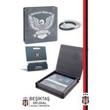 Beşiktaş Orijinal Lisanslı 2'li Silikon Bileklik Hediyelik Ahşap Kutulu