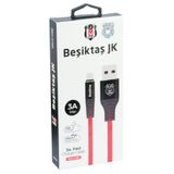 Beşiktaş Orijinal Lisanslı 3a Micro Usb 1 Metre Şarj Kablosu ŞARJ-8