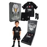 Beşiktaş Orijinal Lisanslı Adidas Siyah Set Forma Uv Kutu Hediyeli