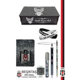 Beşiktaş Orijinal Lisanslı Kalem Bileklik Bloknot Kalemtıraş Silgi Hediyelik Set
