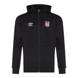 Beşiktaş S.k. Bjk Umbro 25/26 Erkek Fermuarlı Kapüşonlu Sweatshirt
