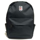 Beşiktaş Siyah Üç Bölmeli Okul ve Günlük Sırt Çantası 30x40x13 cm 16 Litre