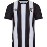 Beşiktaş Umbro 24/25 Çubuklu Forma 3 - 4 Yaş Siyah - Beyaz Renkli Çocuklar İçin