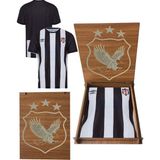 Beşiktaş Umbro Çubuklu Forma 24/25 Yıldızlı Hediyelik Ahşap Kutulu Standart Kalıp - 3 - 4 Yaş - Siyah - Beyaz