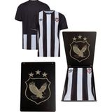 Beşiktaş Umbro Çubuklu Forma Hediyelik Ahşap Kutulu Yıldızlı 24/25 Sezonu - 15 - 16 Yaş - Siyah - Beyaz