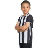 Beşiktaş Umbro Lisanslı Çubuklu Çocuk Forma - Siyah - Beyaz - 15 - 16 Yaş